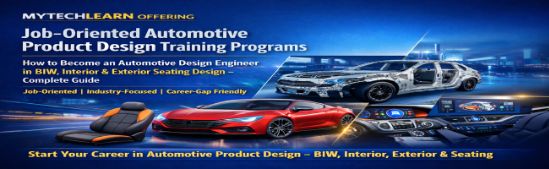 Mechanical engineers attending BIW design training at MYTECHLEARN Hyderabad